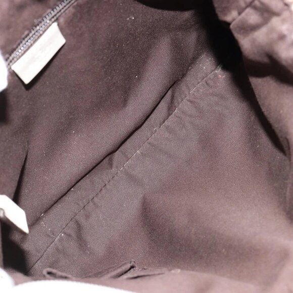 GUCCI GG Canvas Shoulder Bag Beige Silver 145857 Auth 145193 - Picture 10 of 16